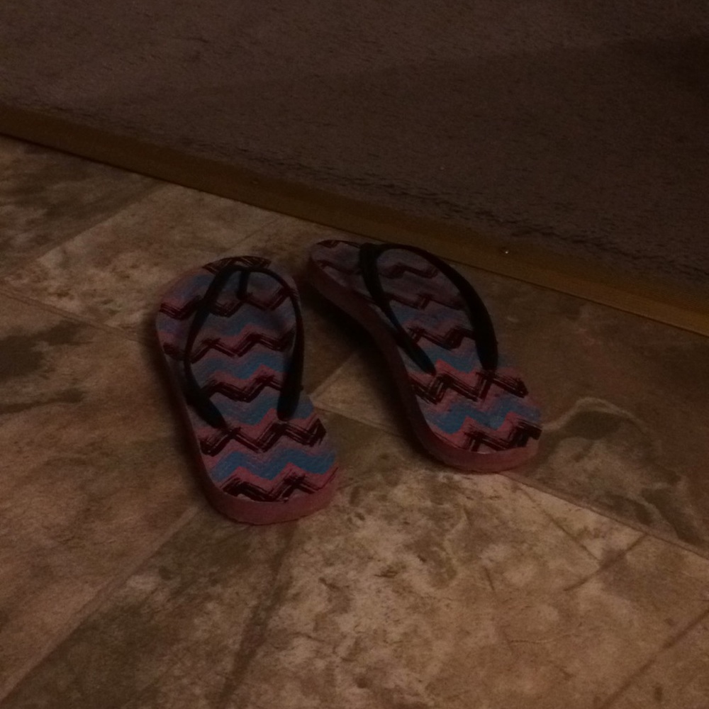 Pink shoes